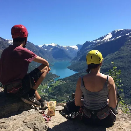 别墅 Feriehus Ved Fjorden I Idylliske Utvik I Stryn